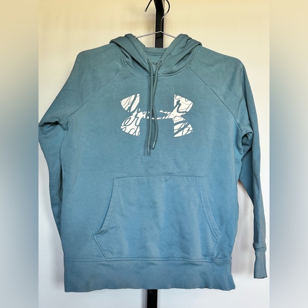 Under Armour Light Blue Fleece Pullover